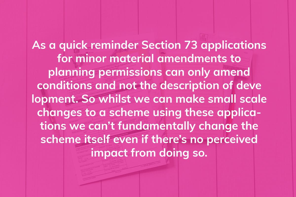 At a time of increasing economic uncertainty applicants are using more Section 73 applications to alter and amend schemes in response to the tumultuous times we find ourselves in.