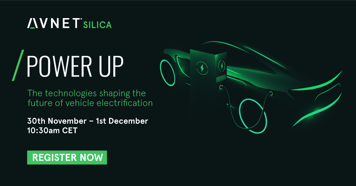 Join power expert, Zhongda Li, PhD., for his <a href="/AvnetSilica/">Avnet Silica</a> webinar session on November 30th at 3pm CET. Learn the advantages and challenges of using SiC devices in EV applications and how SiC FETs address these challenges in 400V/800V system bus designs.
hubs.ly/Q01sBpXr0