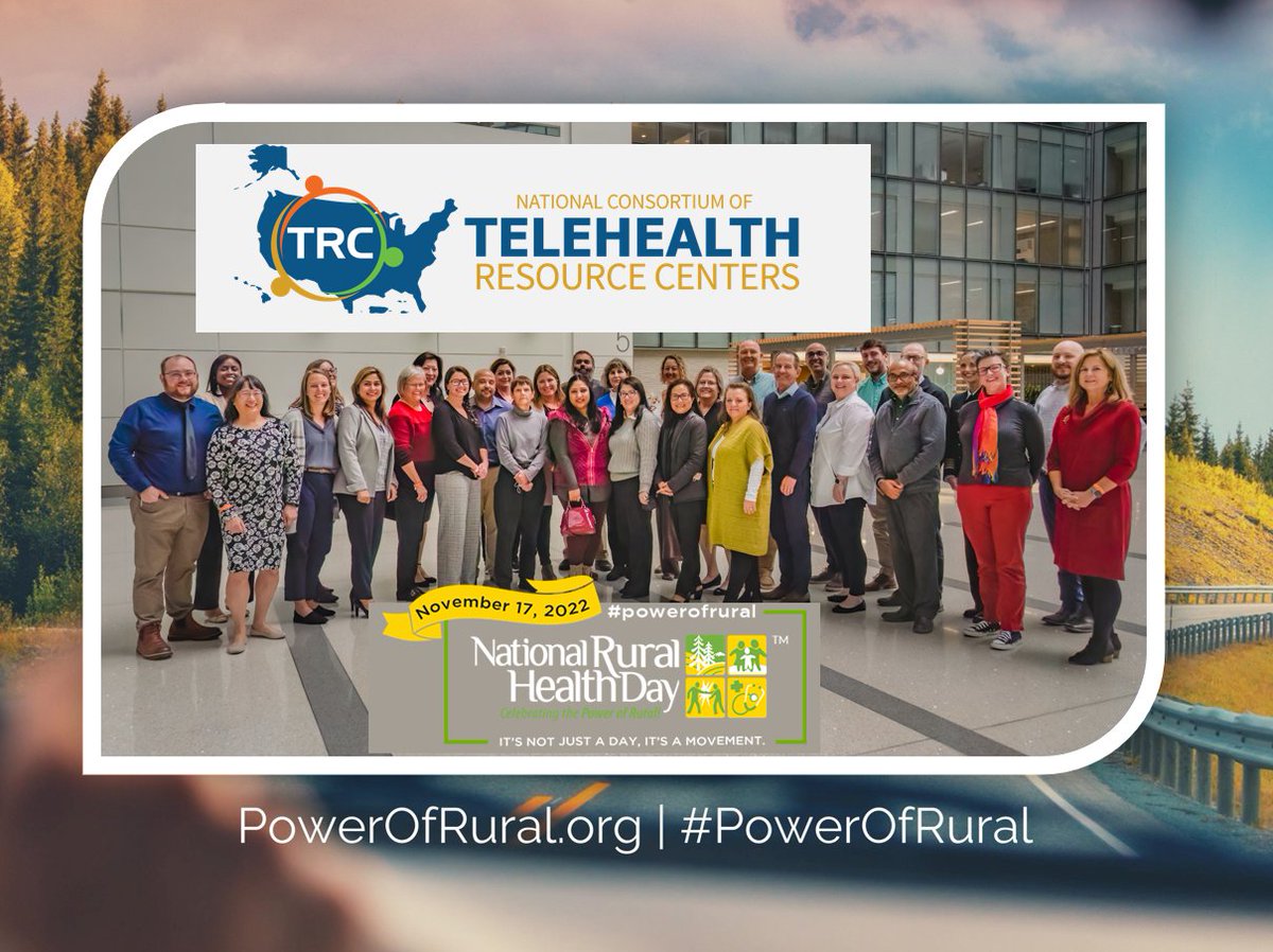 PBTRC Co-Directors Dr. Higa and Ms. Mann, join other TRC Directors and HRSA to support the celebration of #NationalRuralHealthDay. <a href="/NOSORH/">Natl Organization of State Offices of Rural Health</a> recognizes every 3rd Thursday of November as NRHD to highlight the efforts of rural healthcare providers and challenges in rural communities.