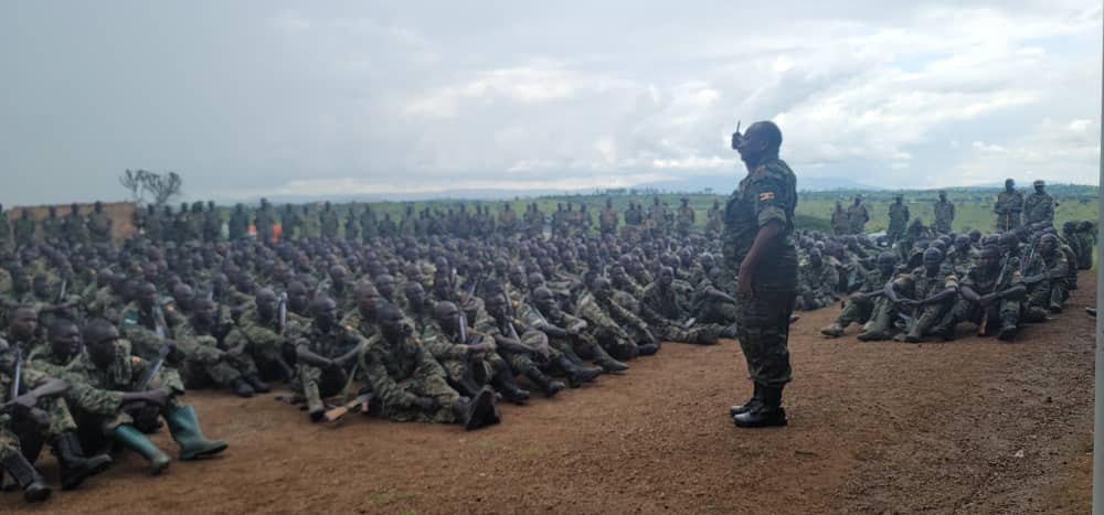 UPDFspokespersn's tweet image. UPDF troops in final touches to deploy in the DRC under the East African Community Regional Force. The force is currently undergoing final mentoring before they are inserted into Eastern DRC to join their Kenyan counterparts already in Goma.