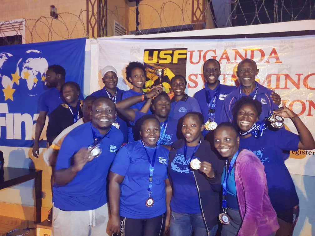 ManLikeDero's tweet photo. MALTA: Reach for the wall.
A bunch of ordinary Ugandans giving #adulting their best shot &amp; having #fun while at it. Titles are left in #gym bags #poolside &amp; picked up after an amazing #Swim as they rush into their day.#mastersswimmers #mentalhealth @UgandaSwimming @themwase https://t.co/kMGDHUag3l