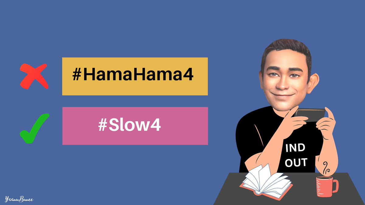 yaanubunee's tweet photo. #HamaHama4 ❌
#Slow4 ✅ https://t.co/BEKklqnLfz