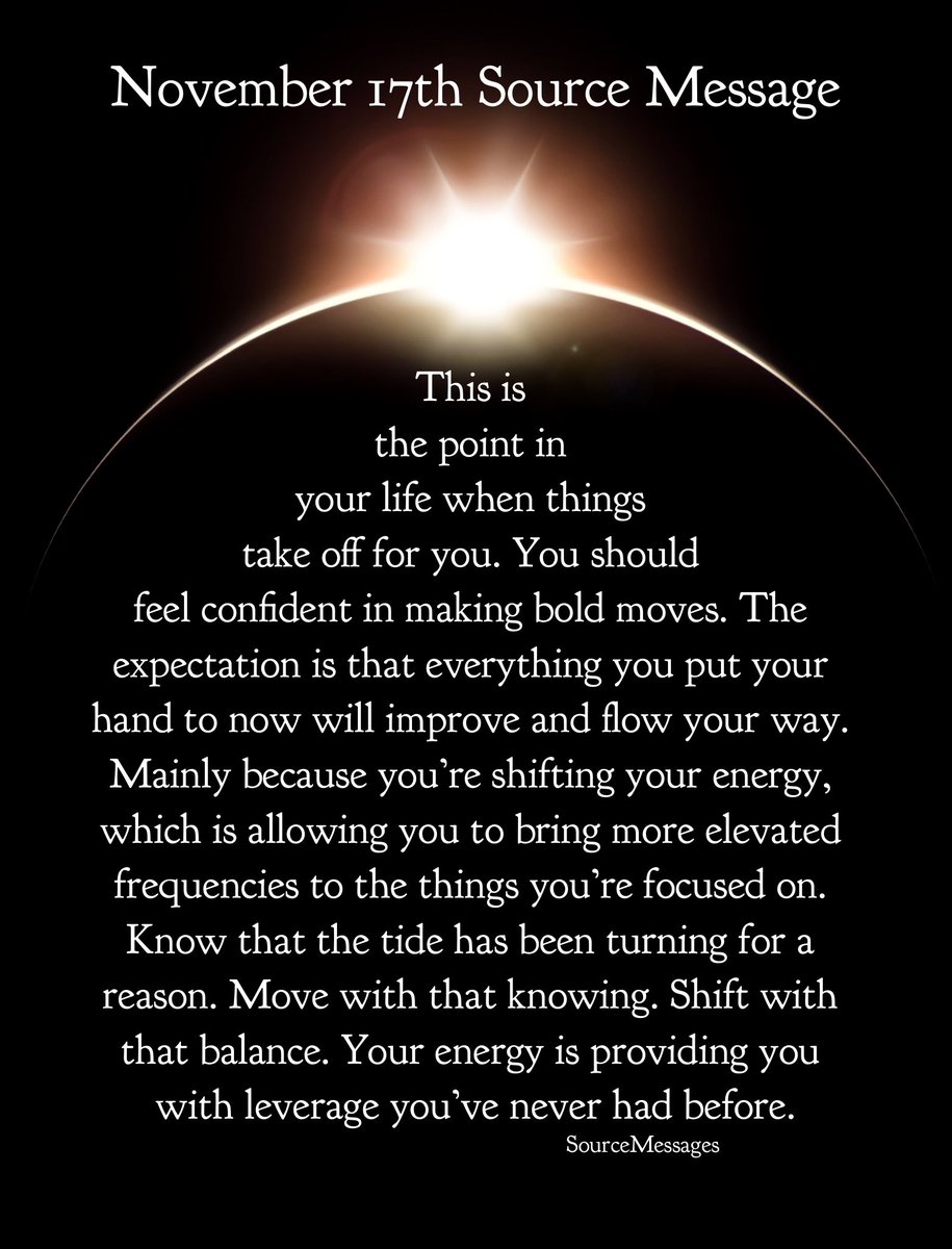 SourceMessages's tweet image. Your energy is providing you with leverage you’ve never had before. Use it. 🙏🏽♥️