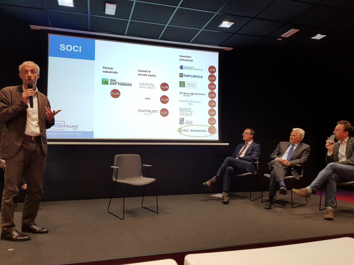 PerMicro_'s tweet photo. Andrea Limone, Presidente #PerMicro: "Il #microcredito non ridistribuisce il presente, ma il futuro. È strumento potente che sprigiona energie."

#2022EMD @EmilBanca #sostenibilità https://t.co/XLQ7Nxj1OE