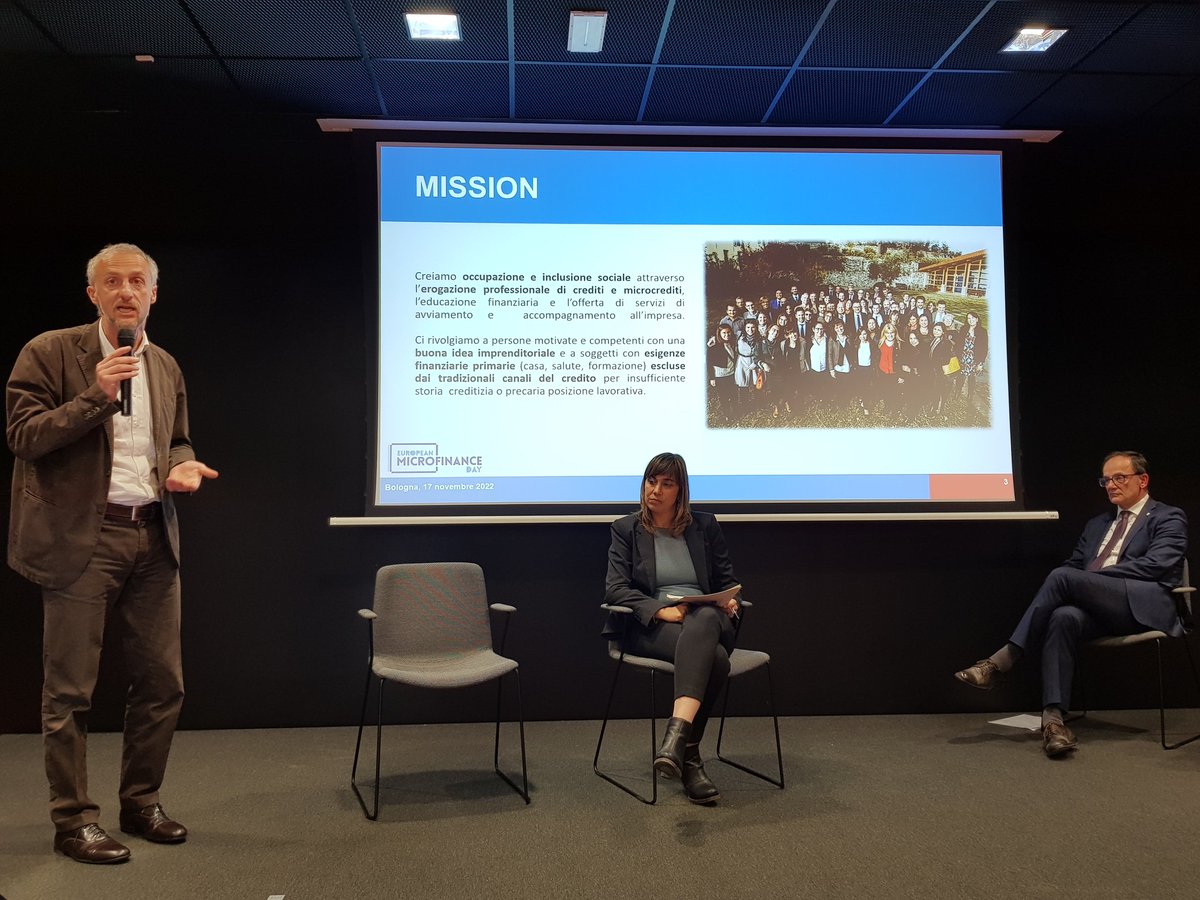 PerMicro (@permicro_) on Twitter photo Andrea Limone, Presidente #PerMicro: "Il #microcredito non ridistribuisce il presente, ma il futuro. È strumento potente che sprigiona energie."
#2022EMD <a href="/EmilBanca/">Emil Banca</a> #sostenibilità Andrea Limone, Presidente #PerMicro: "Il #microcredito non ridistribuisce il presente, ma il futuro. È strumento potente che sprigiona energie."
#2022EMD <a href="/EmilBanca/">Emil Banca</a> #sostenibilità