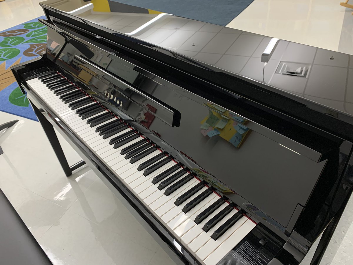 Many thanks to the PTA for this beautiful hybrid piano!