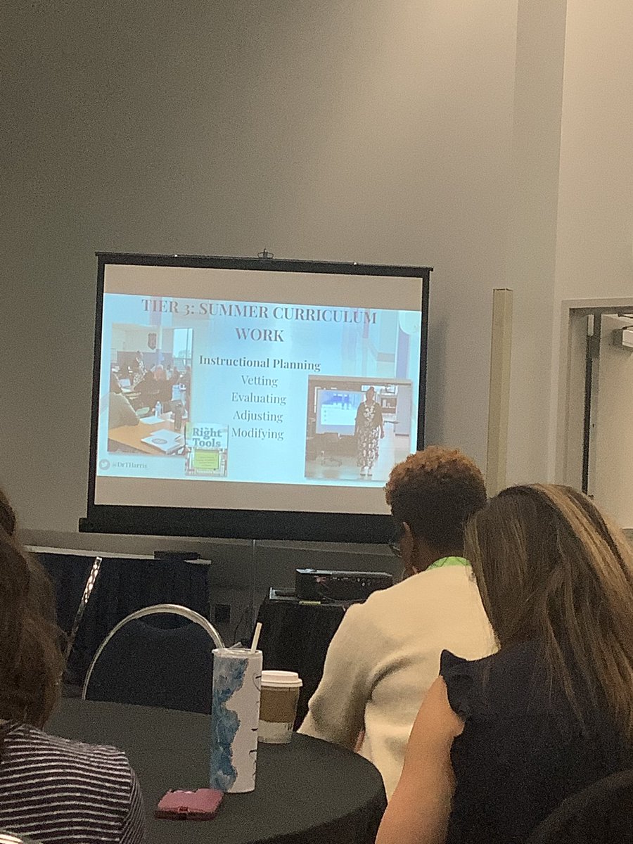 There is no perfect curriculum…say it again, louder, for those in the back. You have to evaluate, adjust, and modify for the students in front of you. You can use a curriculum and supplement for the students in front of you. <a href="/drtharris/">Dr. Towanda Harris ON BLUESKY</a> #ncte22