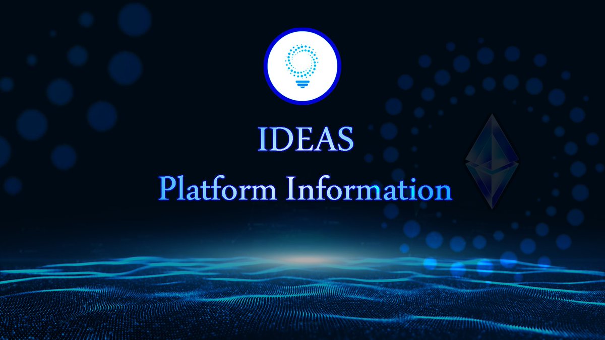 IDEAS_TheToken's tweet photo. Dear all,
Find more information about the IDEAS Platform in this post.
The Roadmap, and other important information. 

Find it here: 

https://t.co/XvWnLTU542

#IDEAS #IDEAS_Token #Crypto #bitcoin  #Ethereum #BNB https://t.co/8fsECmsA1G