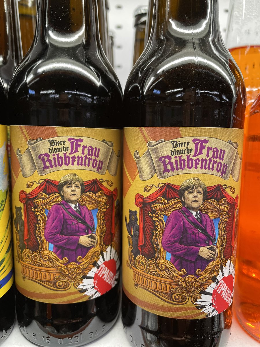 MelnykAndrij's tweet photo. So ein Craftbier habe ich heute in einem Getränkemarkt von Kyjiw gesehen😉 Deutschland bleibt im Fokus https://t.co/xZRmPbXhIL