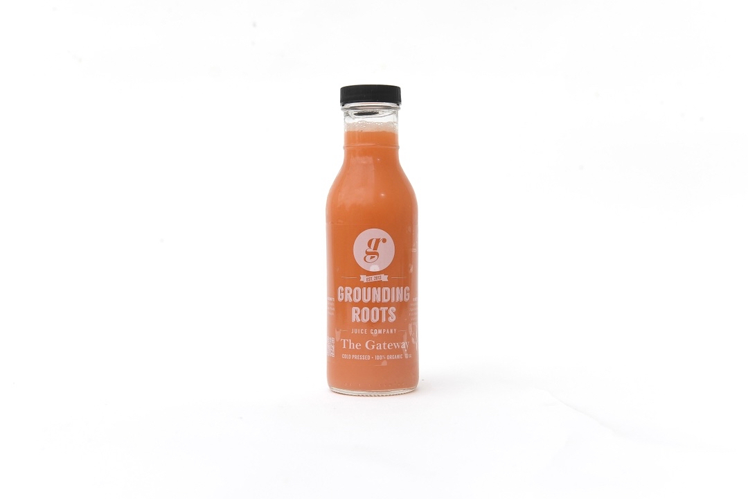 GroundingRoots's tweet photo. The Gateway, formerly known as No. 2. We call it The Gateway because it literally is the juice that gets people hooked.

Ingredients: Sweet Potato, Pineapple &amp; Apple

It's a hug in a bottle. Great for potassium and Vit. C. https://t.co/EFrLWr9gey