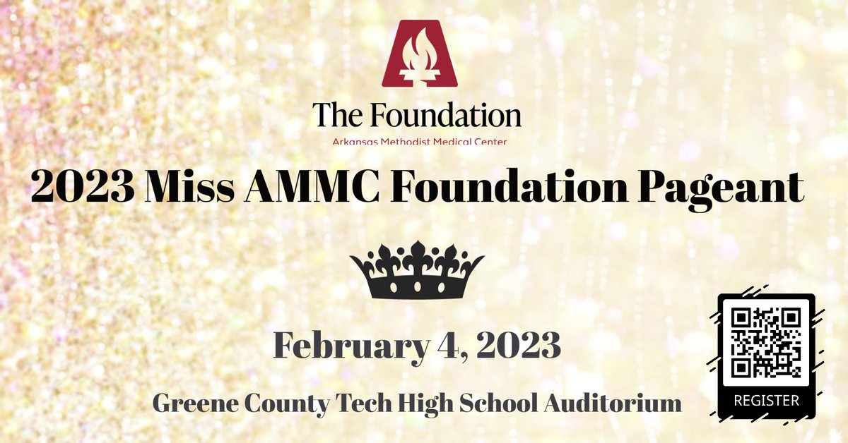 AMMCFoundation's tweet photo. Registration is now open for the 2023 Miss AMMC Foundation Beauty Pageant! Scan the QR to register. https://t.co/NxbGearOOu