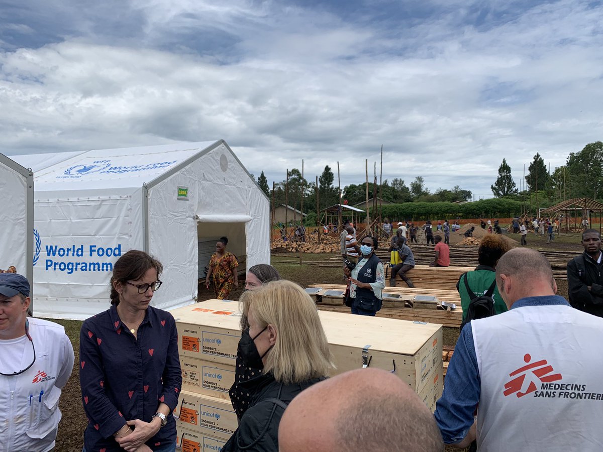 kate_airey's tweet photo. Pleased to visit the Ebola response in Mubende and Kassanda yesterday with @MinofHealthUG and partners @WHOUganda @UNICEFUganda and @MSF . Great to see the progress being made and hearing from the communities who are key to preventing further spread of the outbreak. https://t.co/JzNDR5hnJB
