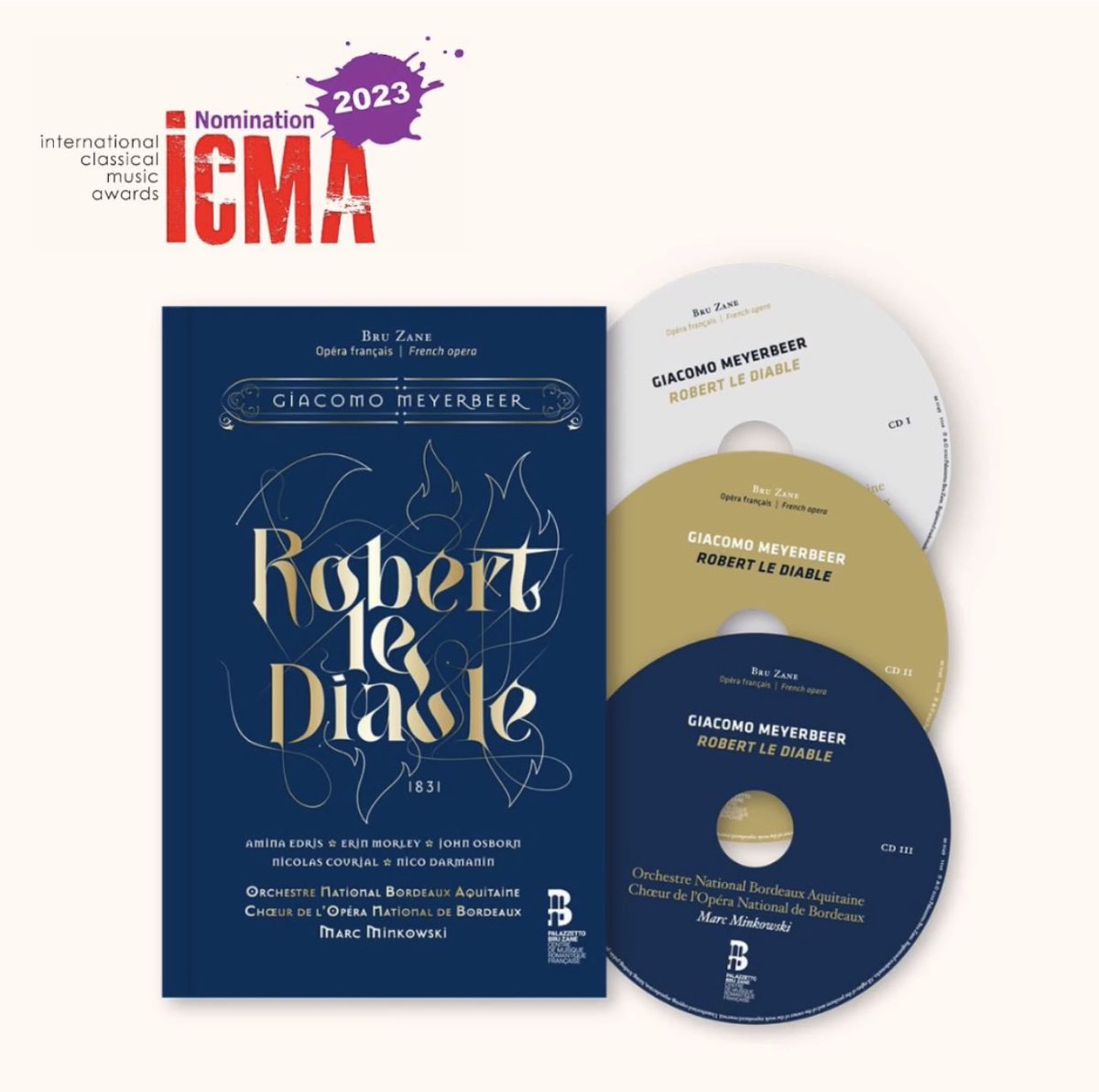 morley_erin's tweet photo. What a week it’s been already, and now this news! #RobertleDiable is nominated for an International Classical Music Award! Congrats to all involved in this extraordinary project!! @BruZane @minkowski_marc @operadebordeaux @OzzyTenor @Amina_Edris @CourjalNicolas #Meyerbeer #ICMA https://t.co/lLIGMeRzQA