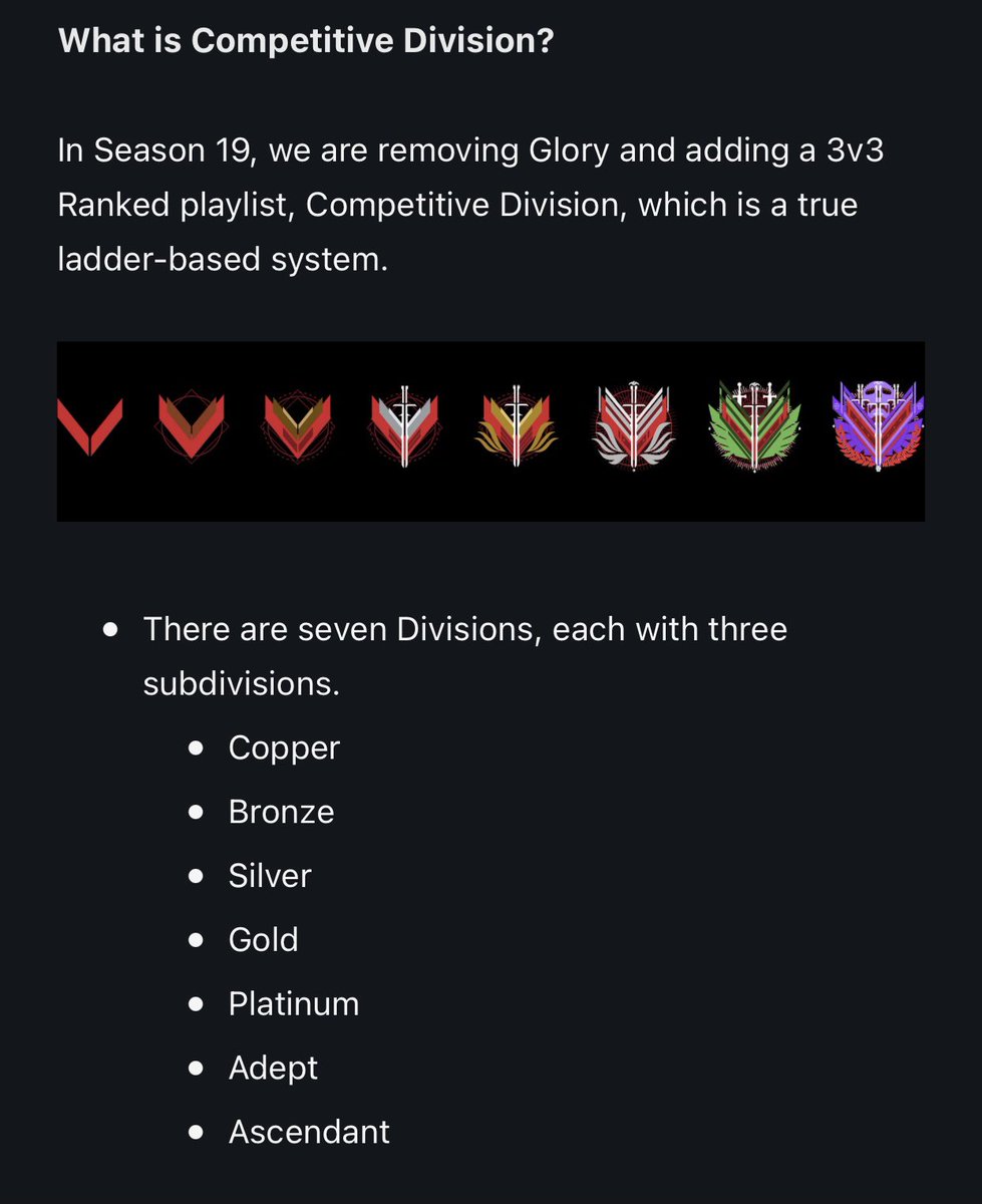 Oh no no!! esta pasando… rankeds en Destiny 2 para la temporada 19!