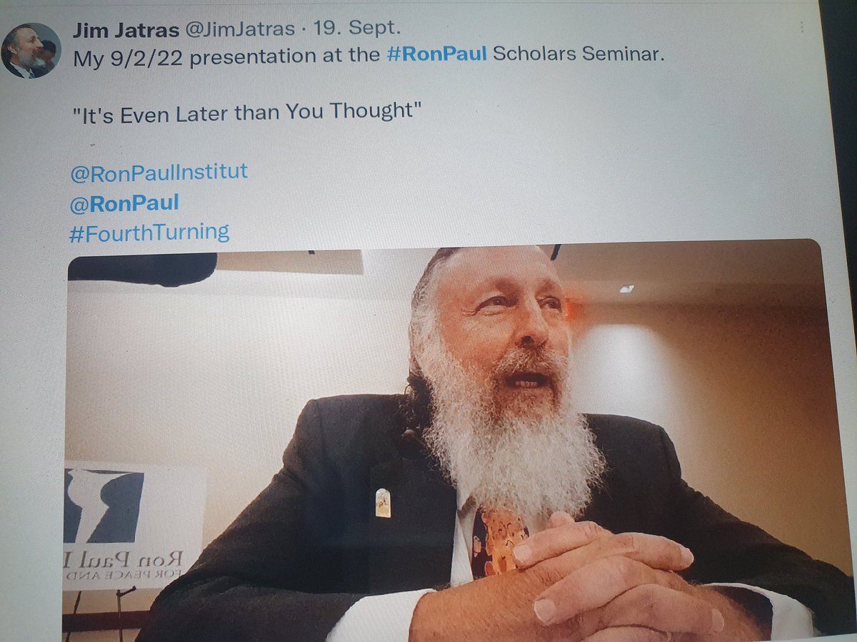 Nadja72638243's tweet photo. #RussiaFiles
Jim Jatras today...
He is a writer and a teacher and a friend of Ron Paul... https://t.co/JZZnUgpb9W