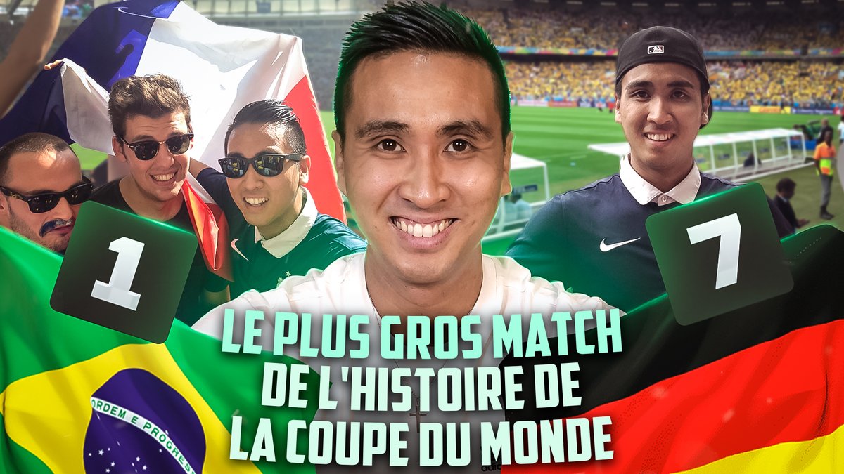 fredvanlong's tweet photo. Nouvelle vidéo sur ma chaîne YouTube ! Je vous raconte comment j'ai réussi à assister au plus grand match de l'histoire des Coupes du Monde, l'incroyable Brésil - Allemagne de 2014 https://t.co/Yc7tnCnnjG

🇧🇷🇩🇪 https://t.co/7hnojkLRXL