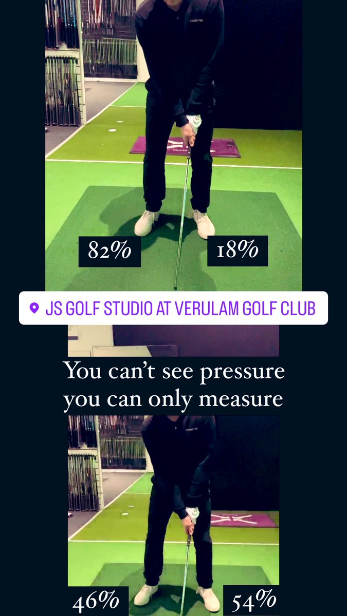 VerulamProShop's tweet image. Some subtle but improved changes today in the studio with @VerulamGC member KH.

We were able to measure COP using our @BoditrakEU pressure mat and have a greater knowledge of how we use pressure in the golf swing.
#jsgolfstudio #boditrak #beststudioinherts #verulamgc