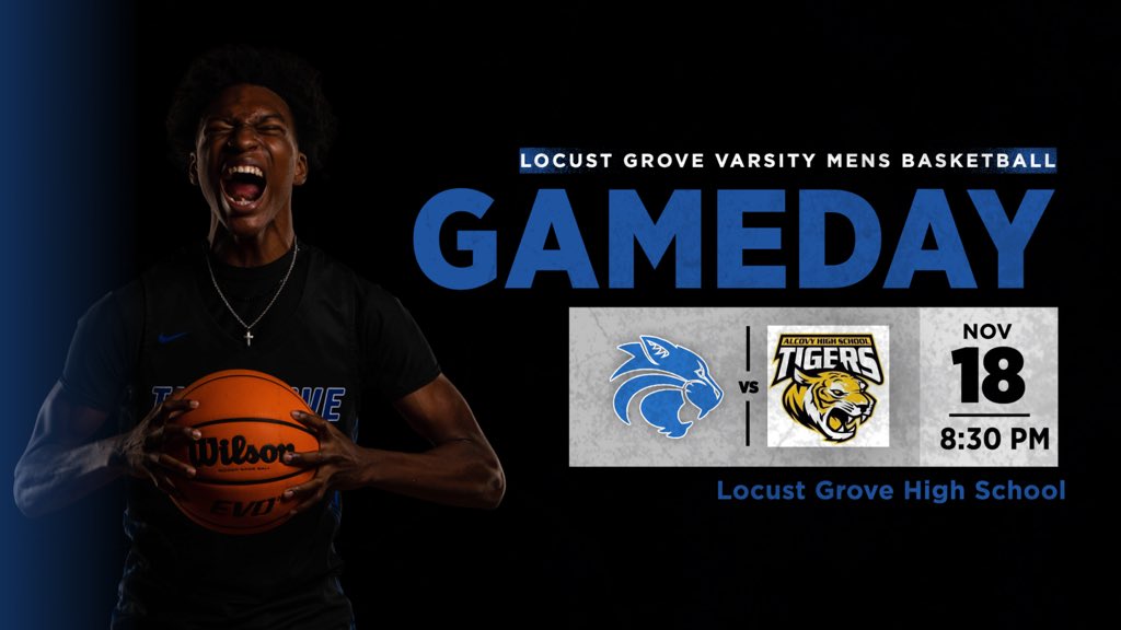 🚨GAMEDAY🚨
🆚 Alcovy HS
📅November 18 @ 8:30 pm
📍Locust Grove High School 
🎟️ $5

Link for tickets: gofan.co/app/events/770…