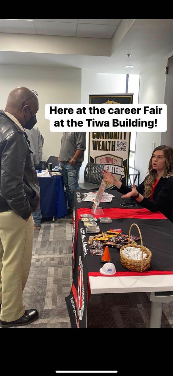 Yesterday we had the opportunity to attend the New Mexico Dept. of Workforce Solutions Apprenticeship Fair. We had the opportunity to speak about our apprenticeship program. If you are interested in beginning your career in construction comment below! 🦺🛠