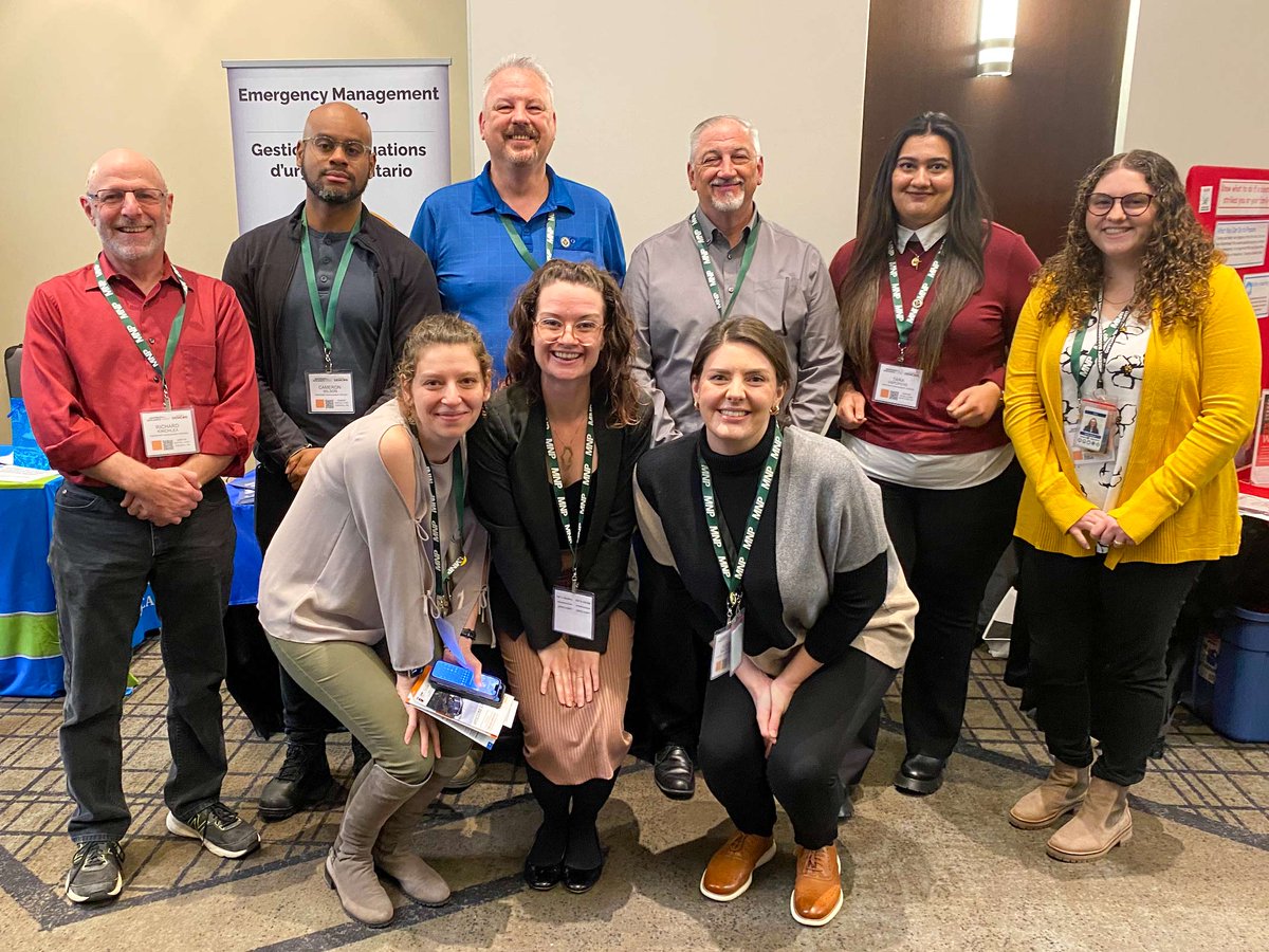 The Emergency Management Ontario public education team was on site <a href="/OntarioDEMCON/">Ontario Disaster & Emergency Management Conference</a> this week to share knowledge and training opportunities with our disaster and emergency management partners. 

Thank you to everyone that stopped by to chat and learn! #DEMCON