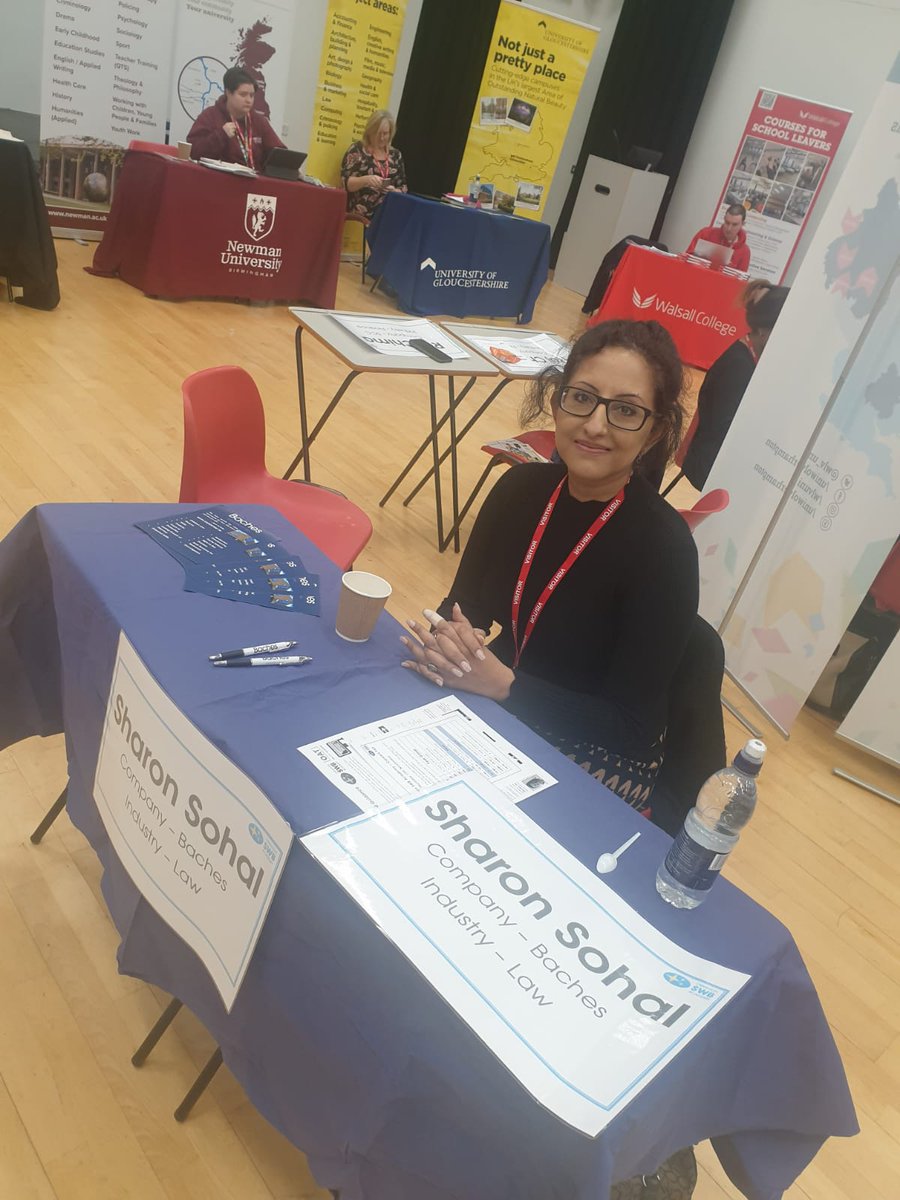 BachesLLP's tweet photo. The Baches team enjoy getting involved with local community initiatives 😀 

Sharan was involved in talking with children at a careers fair about what it's like to become a solicitor and working in the field of Law 🎓

#nextgeneration #WestBrom #WestMidlands #Baches #community https://t.co/UCqb7J0gBn