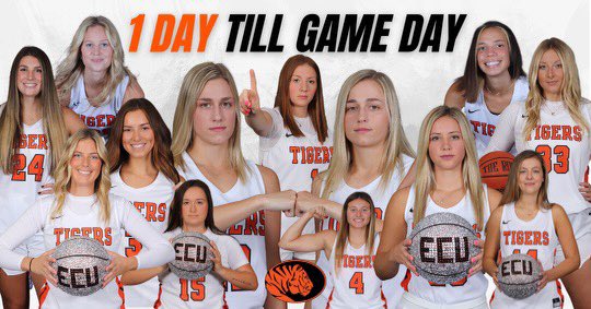ECUTigersWBB's tweet photo. It’s about that time 😤

#GameWeek x #GoTigers https://t.co/Hi72IGRo1t