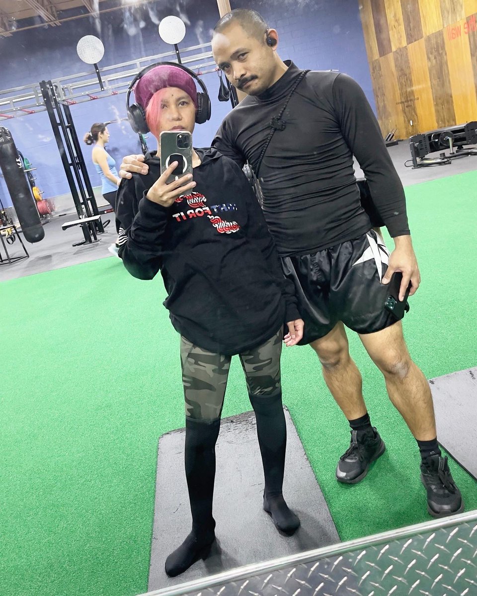 sugarmamajaye's tweet photo. #todaysagenda #hittingupthegym #tryingtogetbackintoit #postpartumworkouts https://t.co/HQHyv2MP8H