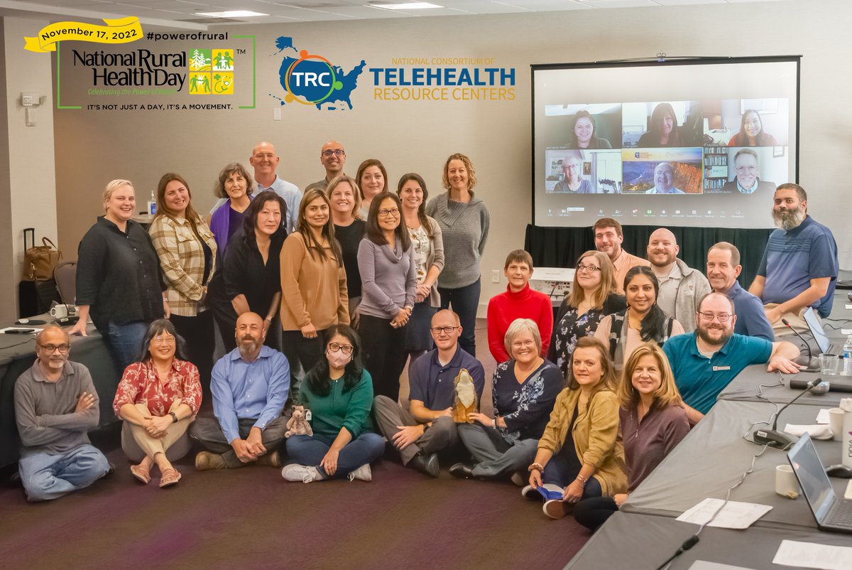 The National Consortium of Telehealth Resource Centers is proud to celebrate National Rural Health Day! The NCTRC is dedicated to building sustainable telehealth programs and improving health outcomes for rural and underserved communities #NationalRuralHealthDay #PowerofRural