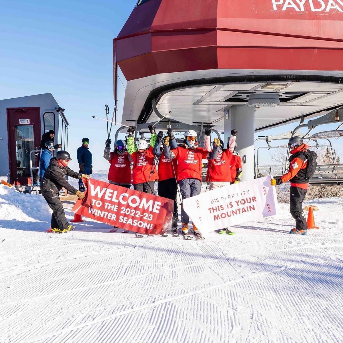 my annual calendar resets on opening day when <a href="/ryan24cook/">Ryan Cook</a> and I camp for first chair at <a href="/PCski/">Park City Mountain</a>. here’s to our 6th sir!

this year was a doozy. it was 8°F and 15 or so people showed up throughout the night for 6 spots on the chair. good thing we got there first…