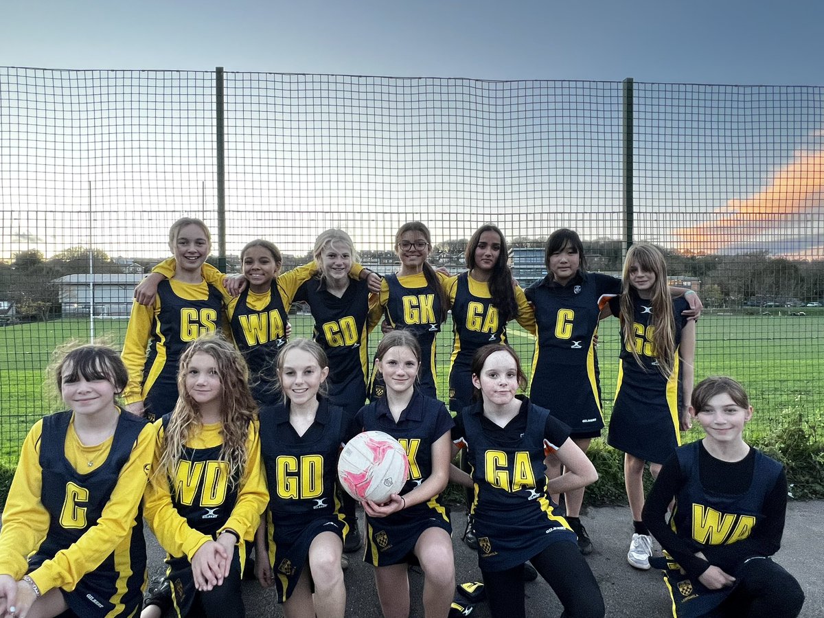 Fantastic first games of netball for our Year 7 girls! Well done to <a href="/DStringerPE/">Dorothy Stringer PE</a> who came out on top in both, all girls played with great spirit and the future looks bright 🏐