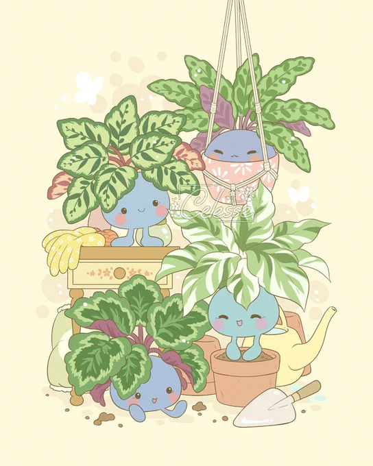 Are you a Poke-plant mom?  