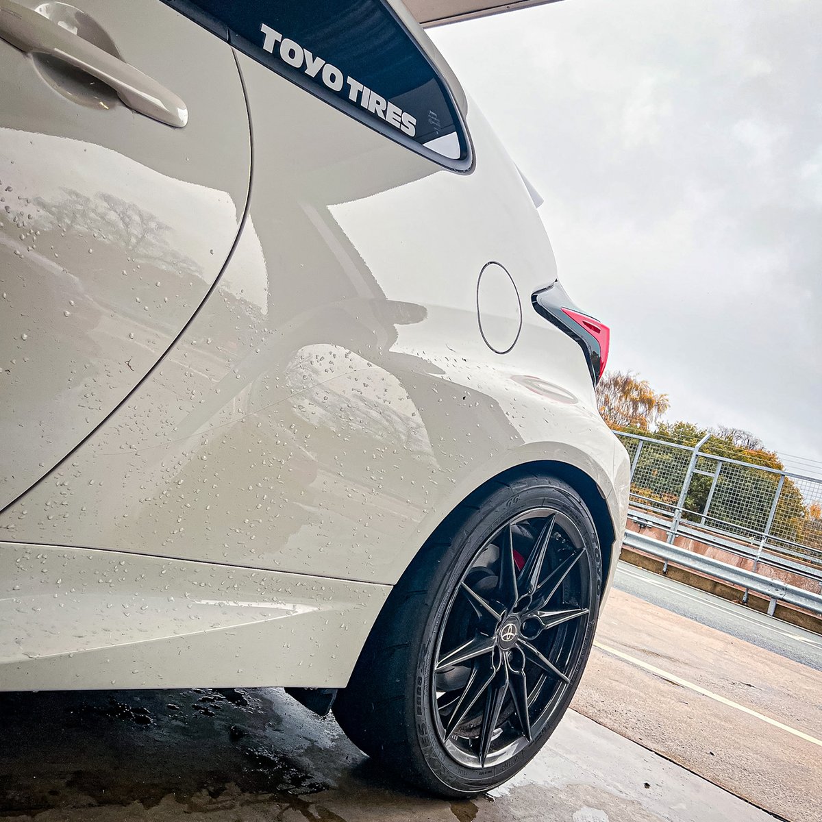 Japspeed's tweet image. @toyotires_uk @ToyoTires R888r's doing the business on the Team Japspeed Yaris GR development car at Oulton Park earlier this week. Huge amounts of grip come rain or shine! 🏁🇯🇵

#japspeed #teamjapspeed #trackday #trackcar #toyota #yaris #gr #yarisgr #toyo #oultonpark