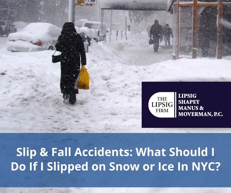 Slip &amp; Fall Accidents: What Should I Do If I Slipped on Snow or Ice In NYC?
Slip and fall accidents are common in New York City. This is especially true during the winter months, where there is often snow or ice throughout the city. 

Learn more: bit.ly/3V0wie2