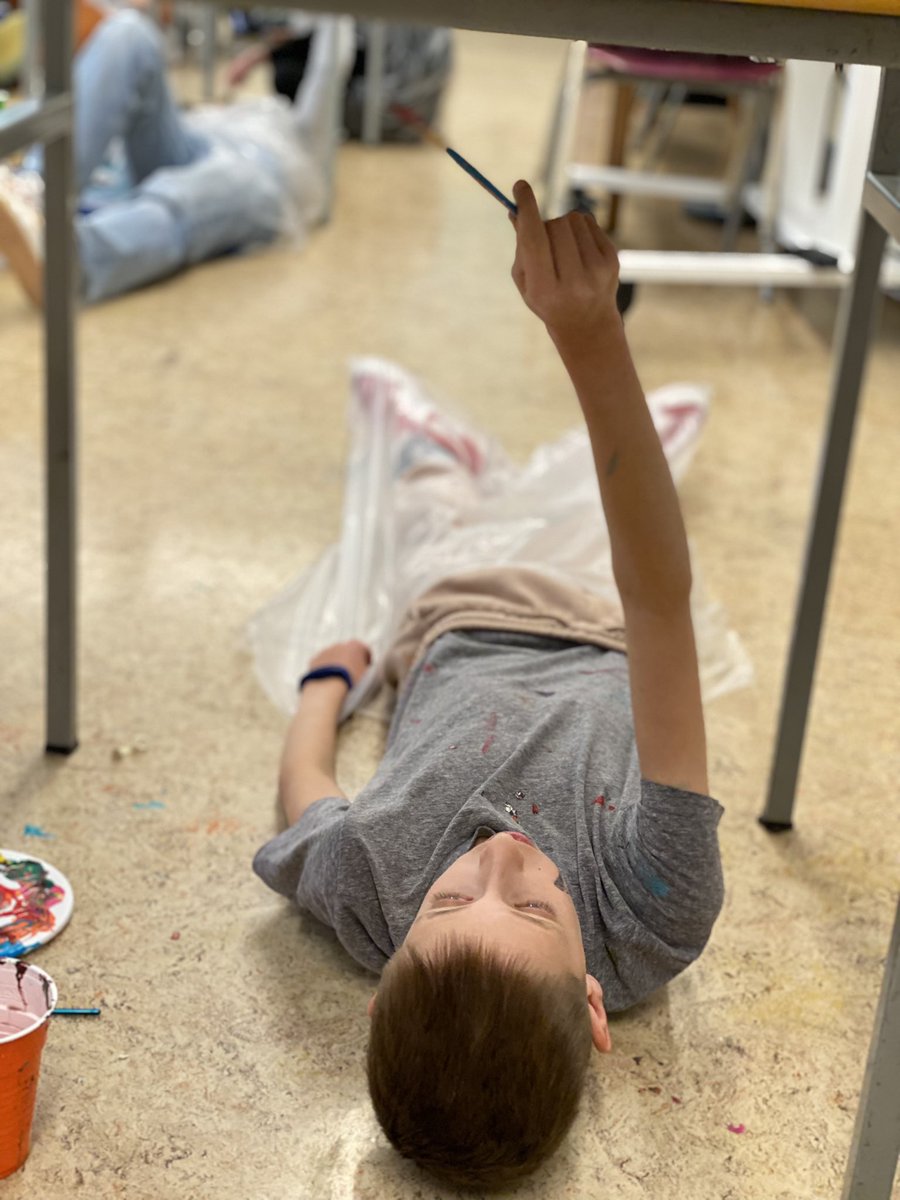 Grade 8 Renaissance work inspired by Michelangelo today!