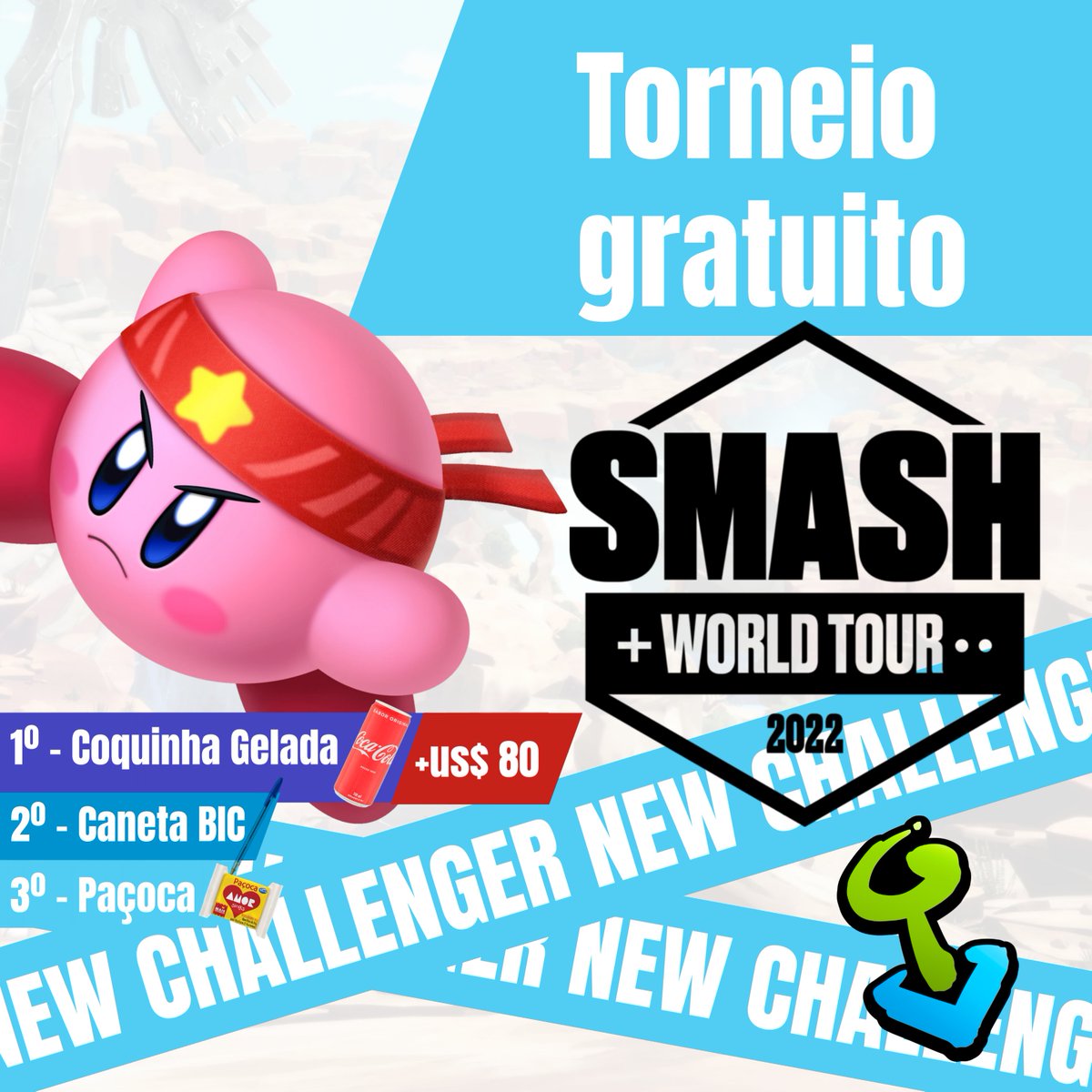 ClubeDaLutaDF's tweet photo. Além do torneio de DNF,  temos nesse Overpower um torneio de Super Smash Bros. Ultimate com pontuação para o SMASH WORLD TOUR! Você pode ingressar de graça nesse torneio que vale, além da premiação básica, um total de OITENTA DÓLARES (Sim, oitenta dólares) para o primeiro lugar! https://t.co/hB1Tlf4a0X