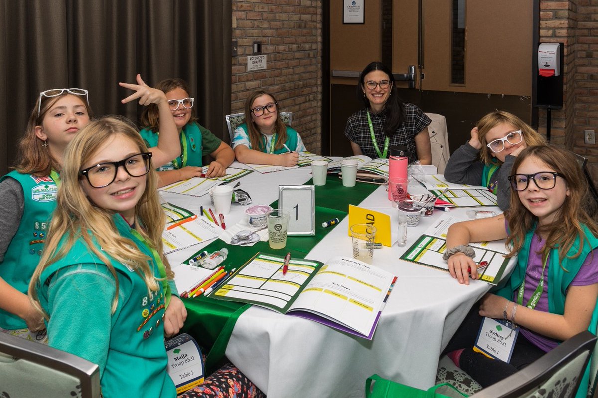 The Girl Scouts of Michigan Shore to Shore had a Leadership Conference recently &amp; we were there! The girls had an opportunity to learn from the mentors and keynote speaker, Lt. Cdr. Elizabeth Gillis.
Check out the page below.
lnkd.in/gC5QjWV4

#leadership #girlscouts