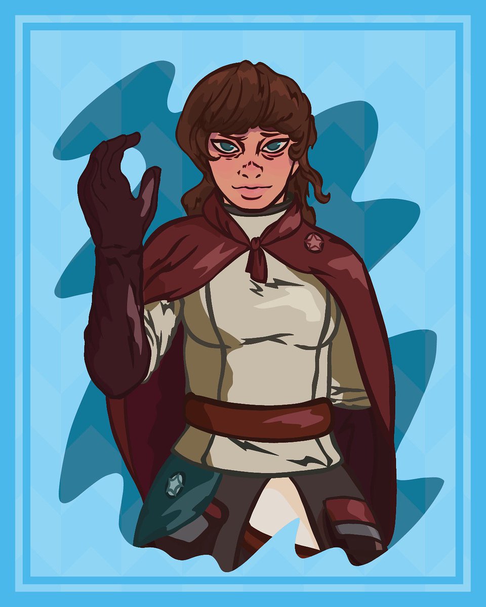 ossocavo's tweet photo. Some #dnd #characterart I made for @verdantgames5e 

This is the Medicine Domain cleric 

#DnDcharacter #d20 #ttrpg #dnd5e #characterdesign https://t.co/E8EP1knyPj