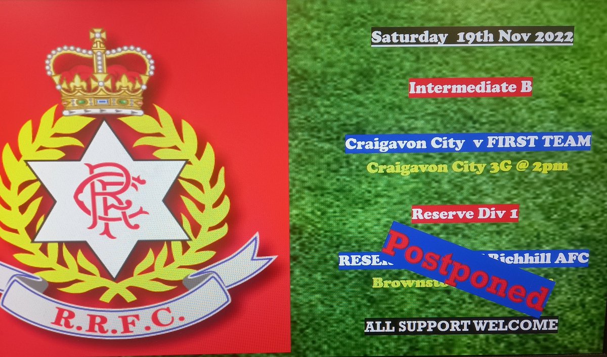 Fixtures - Res Postponed due to no Referee Available 🤔🤔🤔🤔