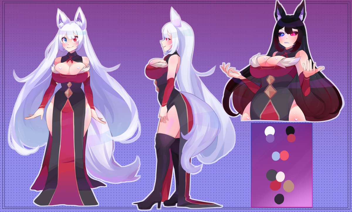 Oc reference sheet comm for <a href="/shagmire2/">Shagmure2</a> ! Thank you!!