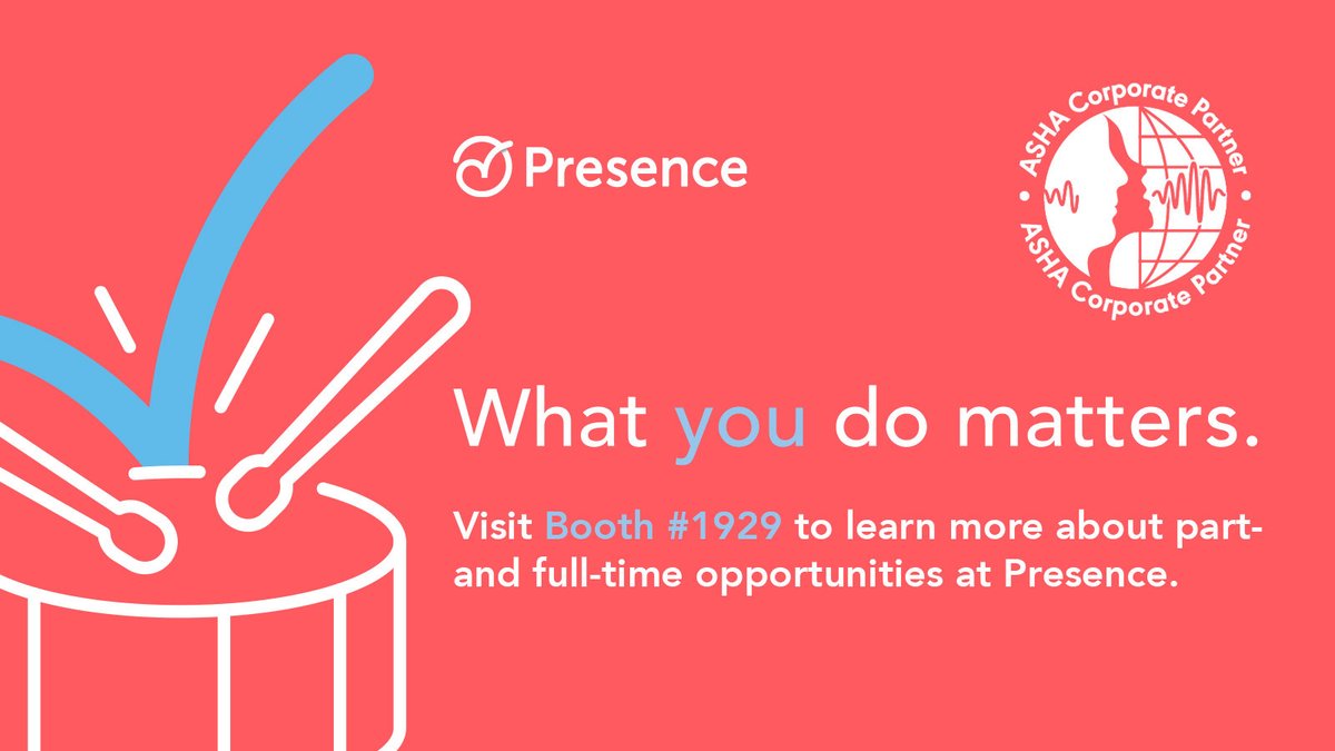 ASHAWeb's tweet photo. .@PresenceLearn is giving away AirPod Pros at #ASHA22! Visit booth #1929 to find out the four ways to win and to learn more about Presence’s part and full-time teletherapy opportunities. #WhatYouDoMatters #ASHA2022 #SLPeeps #ASHACorporatePartner https://t.co/C7Y1CnkCQI