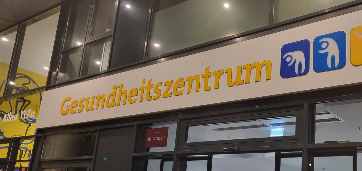 Health center?
No.
Bless you center.