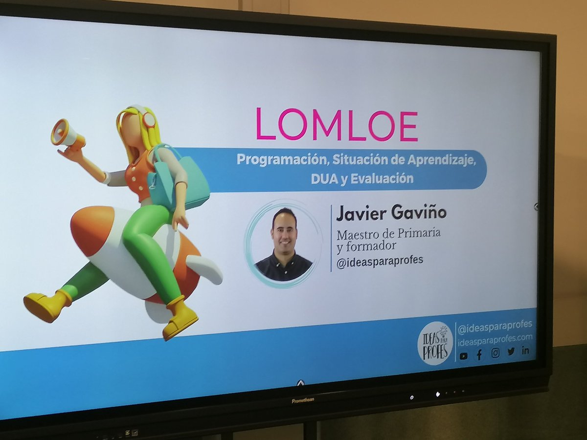 Los alumnos de primero del Grado de Ed Primaria de @CEUAndalucia  se forman sobre la LOMLOE y las situaciones de aprendizaje y su evaluación. Y hoy nos acompaña nuestro Alumni Javier Gaviño @ideasparaprofes.