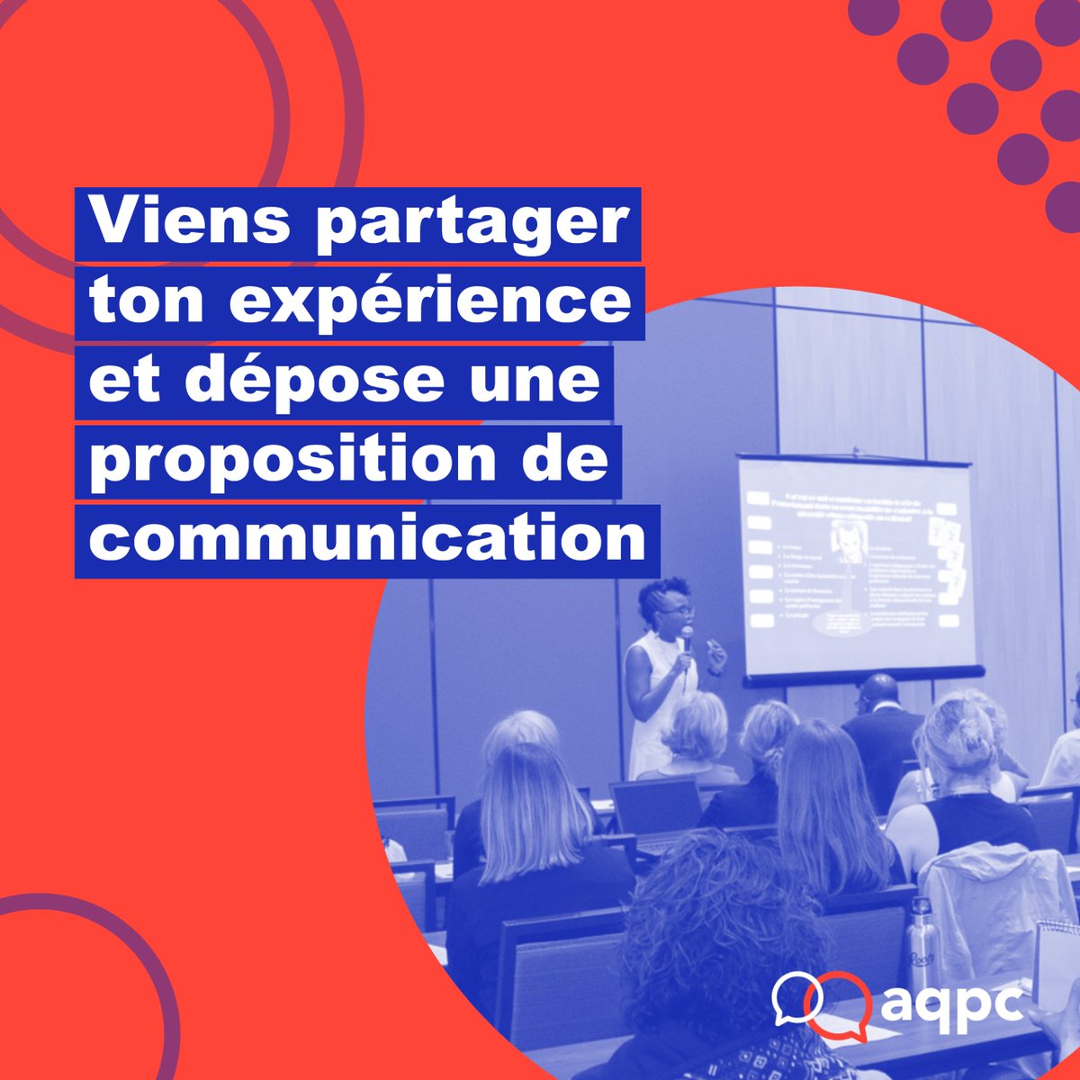 | Colloque 2023 |
📢Venez partager votre expérience, vos réflexions, vos résultats de recherche sur le thème 𝗟𝗲 𝗰𝗼𝗹𝗹é𝗴𝗶𝗮𝗹 𝗲𝗻 𝗲𝗳𝗳𝗲𝗿𝘃𝗲𝘀𝗰𝗲𝗻𝗰𝗲 et des sujets d’intérêt pour l’enseignement supérieur. 
Date limite: 15 janvier 2023 
 aqpc.qc.ca/fr/proposer-un…