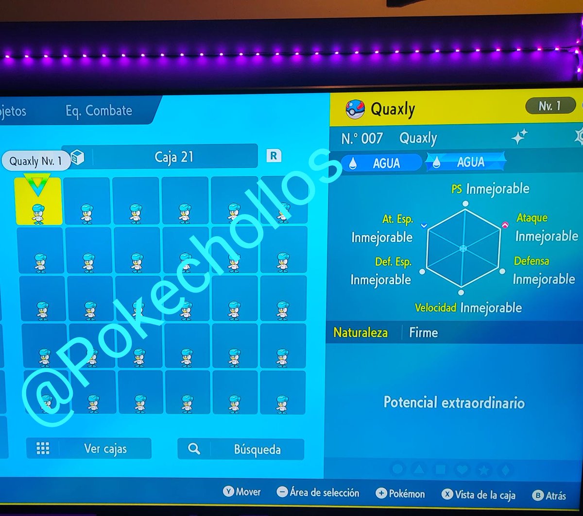 Pokechollos's tweet photo. #SORTEO !!✨
Ganadores el DOMINGO
Sorteamos 2 pack de #starter #Shiny lvl 1 6iv de #paldea para #PokemonEscarlataPurpura 
#PokemonScarletViolet
Para participar:
-síguenos y like al tweet 
-comenta cuál es tu favorito
-retweet 
#Quaxly #Fuecoco #Sprigatito
#pokemon https://t.co/beRV7OhYe4