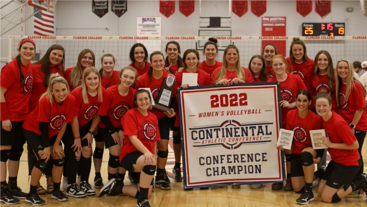 Volleyball: Lady Falcons Sweep Conference Championship
 - wearefc.com/article/460