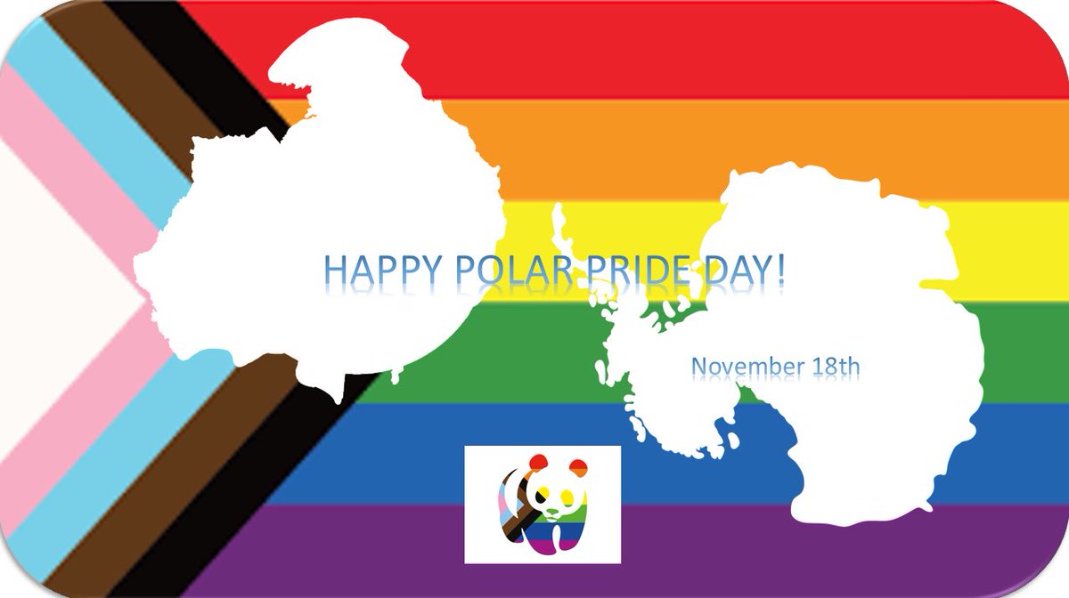 HAPPY POLAR PRIDE DAY 🏳️‍🌈❄️
Today, @WWF joins global celebrations to mark LGBTQ+ in #STEM and the #polar science community 🌈
But really, every day should be about diversity and inclusivity 🥼🧪🔬👩‍🔬👨‍🔬💻🛥️
#PolarPride2022
@PridePolar @wwf_uk 
@LGBTSTEMDay
#HappyPolarPrideDay