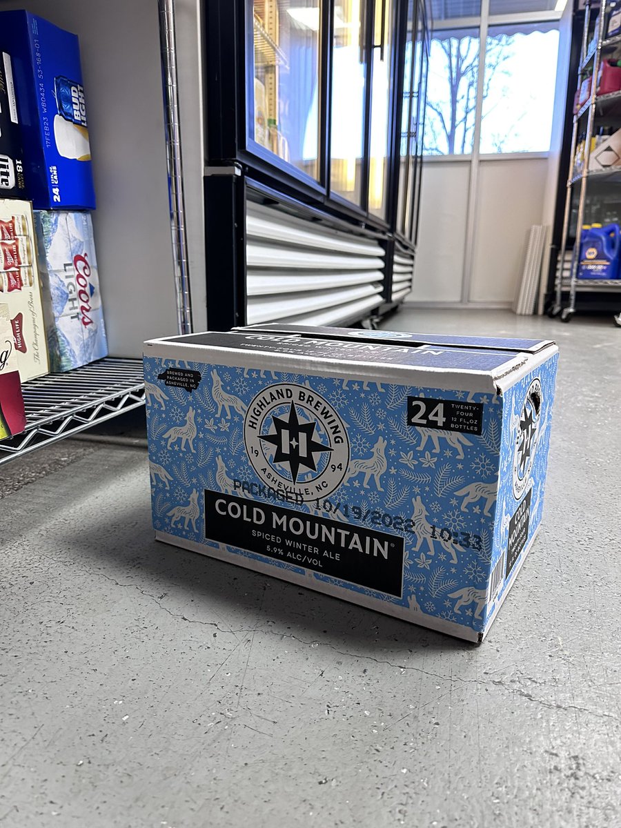 People of Hot Springs, NC! The beer gods have granted you one whole case of <a href="/HighlandBrews/">Highland Brewing Co.</a> Cold Mountain at Sara Jo’s Station! <a href="/coldmtntracker/">ColdMountainTracker</a>