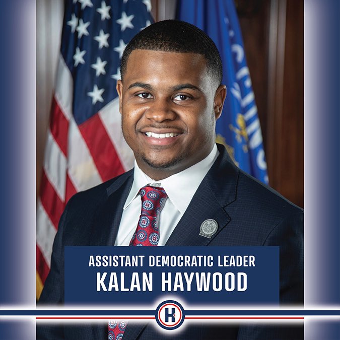 Representative Kalan Haywood tweet media
