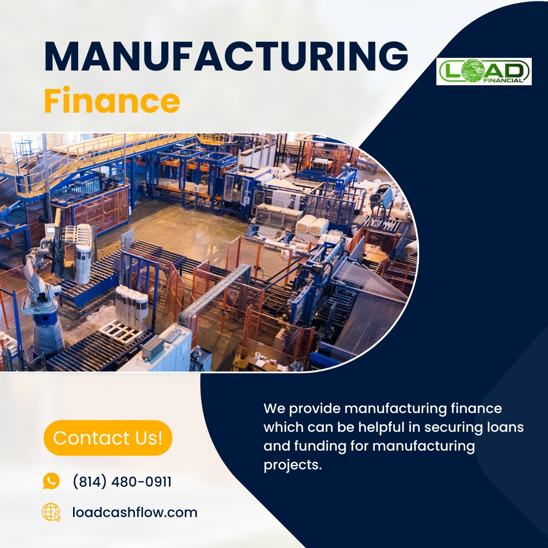 loadfinancial_'s tweet photo. Our services can help businesses get the money they need to start and grow their businesses, without having to sacrifice quality or customer service.
Visit our website now and start your loan
Visit: https://t.co/c9Z7wsOFSc
#loadfinancial #business #manufacturing #money https://t.co/WpVvja3TKp