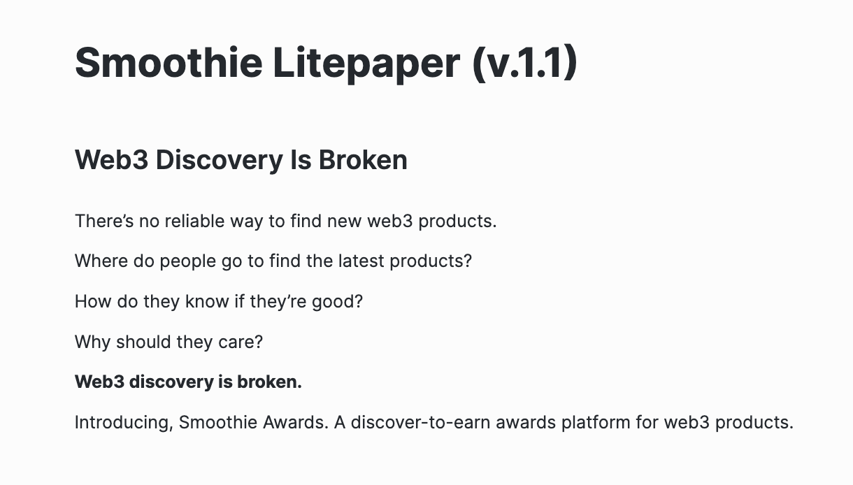 Smoothie (withsmoothie) / Twitter